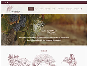 Egri Borbarát Hölgyek honlapja